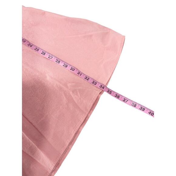 Abercrombie and Fitch O Ring Pink Shirt Dress Y2K Style Collared Size Large - Picture 8 of 8